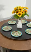 Luxury Round Dining Table | Imported | Premium Quality - 2