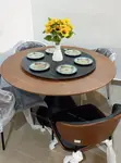 Luxury Round Dining Table | Imported | Premium Quality - 4