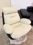 Luxury Imported Armchair - Black & Cream - 2