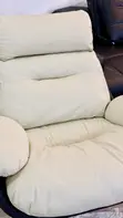 Luxury Imported Armchair - Black & Cream - 3