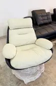 Luxury Imported Armchair - Black & Cream - 5