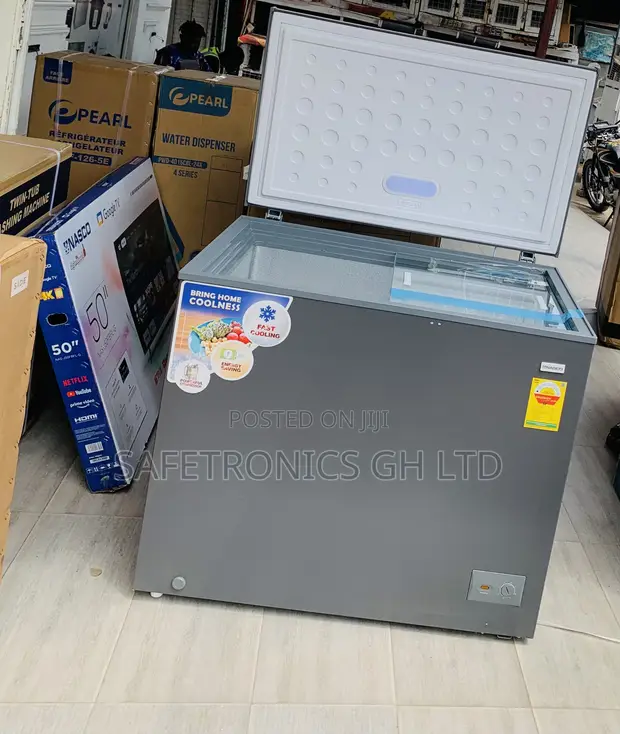 Nasco 200L Single Door Chest Freezer (NAS-250FL) - 1