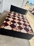 Standard Double Bed with Mattress - Brand New - 1