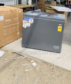 Nasco 200L Grey Single Door Freezer (NAS-250FL)
