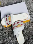 Louis Vuitton Style Slippers - Women's - 3