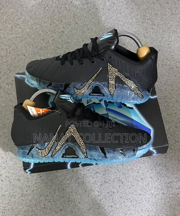 Swarovski x Nike Ja 3 'Black' Basketball Sneakers - 1
