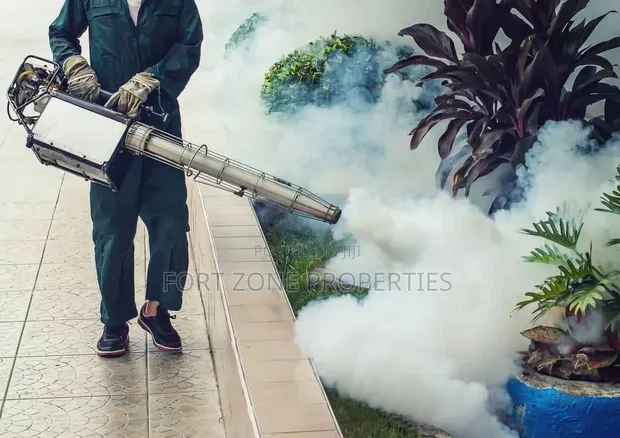 Fogger Man Fumigation with Cleantex - 1