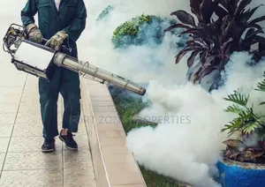 Fogger Man Fumigation with Cleantex