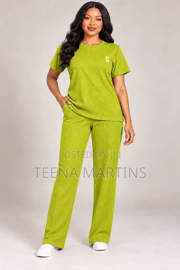 Ladies 2-Piece Casual Wear Top and Down - 1