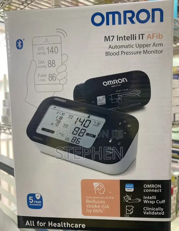 Omron M7 Intelli IT AFib Blood Pressure Monitor - 1