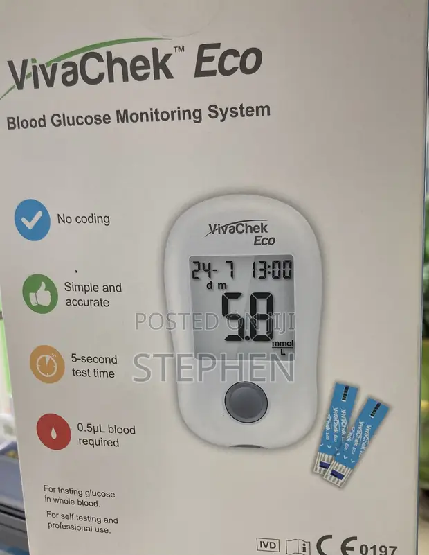 VivaChek Eco Blood Glucose Monitor - 1