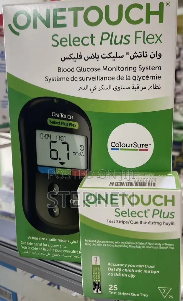 ONETOUCH Select Plus Blood Glucose Monitor - 1