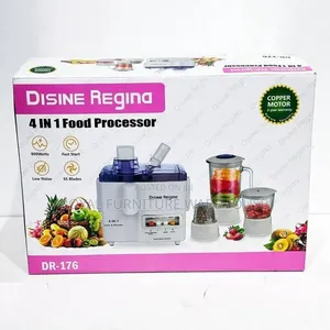 Disney Regina 4-in-1 Food Processor and Juicer