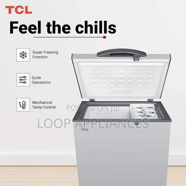 TCL 145L Chest Freezer F188CFSL - 1