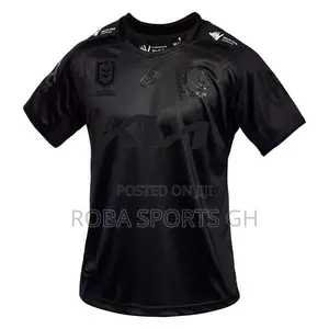 Brisbane Broncos 2025 Blackout Charity Jersey - Mens