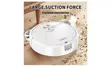 Floor Dust Collector Robot Vacuum Cleaner - White - 1
