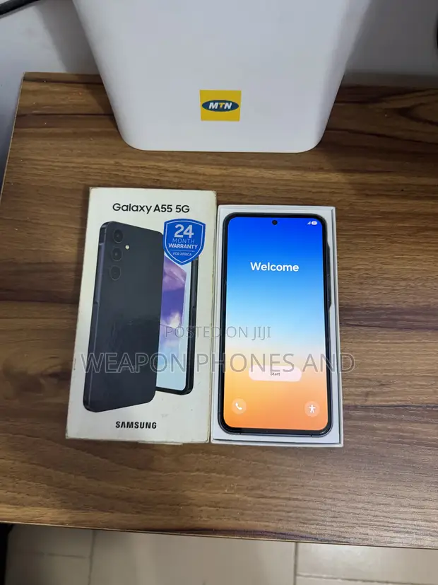 New Samsung Galaxy A55 256GB Blue - 1