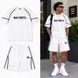 Men's Cotton Blend 2-Piece T-Shirt & Shorts Set - 3