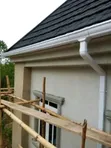 Premium PVC Rain Gutter - White - 2