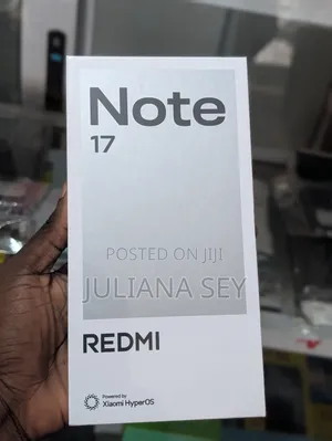 New Xiaomi Redmi Note 17 256GB Black