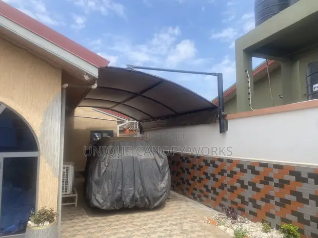 Durable Metal Car Canopy - Brand New - 1