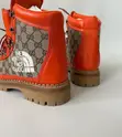 The North Face x Gucci Hiking Boots - Black/Orange - 1
