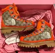 The North Face x Gucci Hiking Boots - Black/Orange - 3