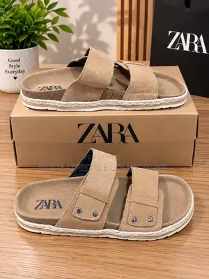 Zara Birkenstock Slippers