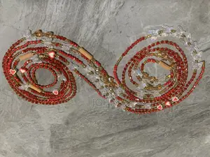 Beautiful Red Waist Beads