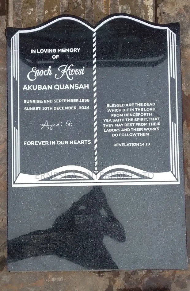 Professional Granite & Marble Tombstone Headstone Construction - 1
