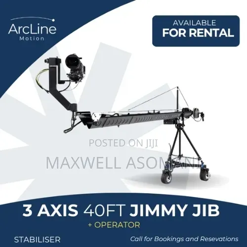 Professional 3 Axis Jimmy Jib Crane for Rent - 1