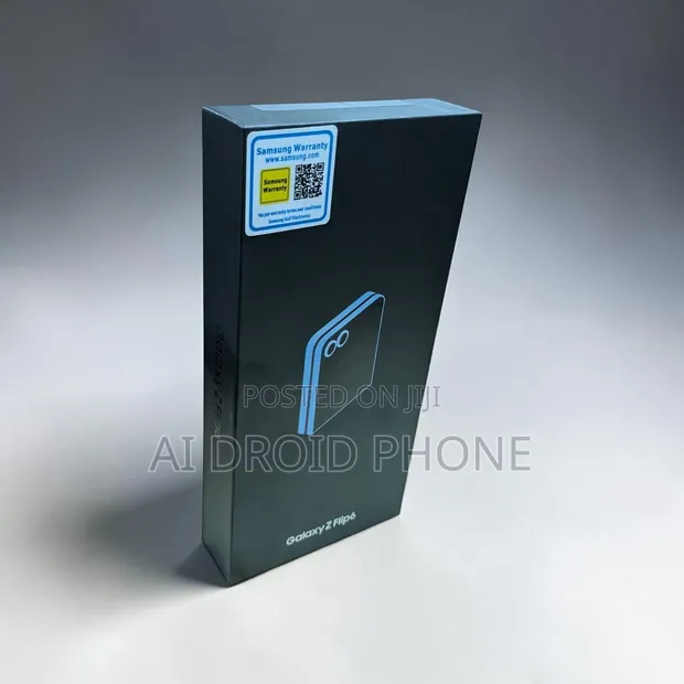 New Samsung Galaxy Z Flip6 256GB Black - 1