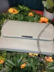 Classy Ladies Handbag - Light Green Genuine Leather - 1