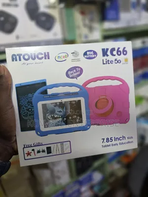 New Atouch KC66 64GB Pink Kids Tablet