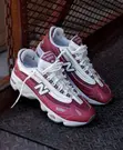 New Balance 1000 Sneakers (M1000) - Burgundy/White/Silver - 2