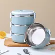 Insulated Lunch Box + Bag + Cutlery Set - 2