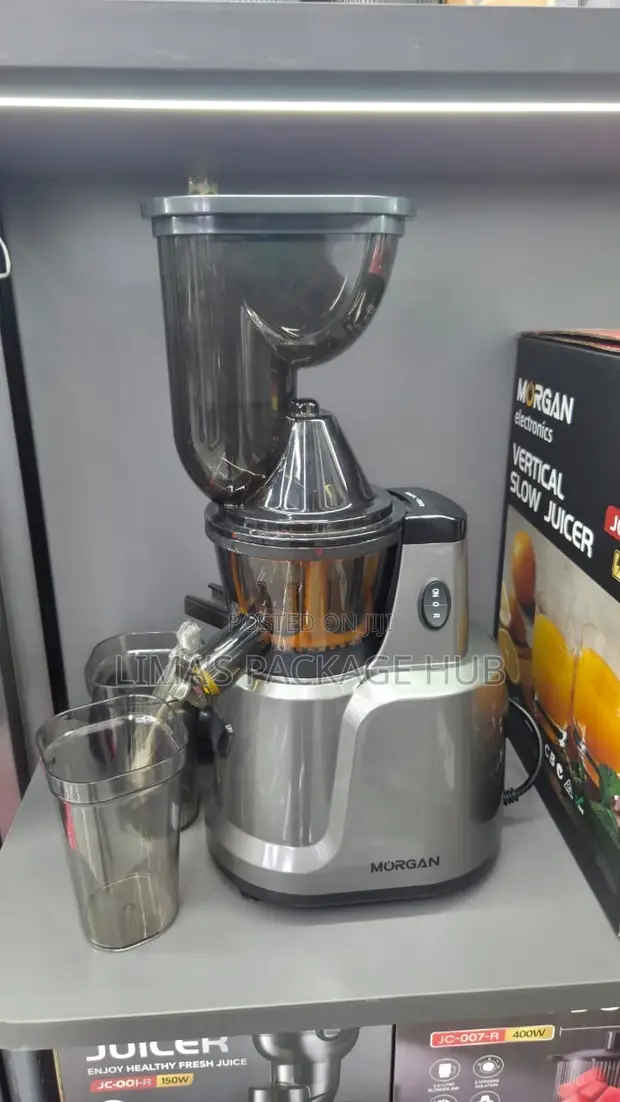 Brand New 2-in-1 Slow Juicer with Orange Juicer - 1