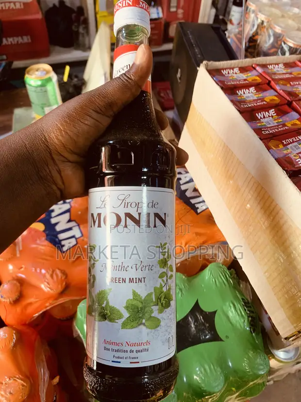 Monin Green Mint Syrup 750ml - 1