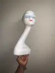 Mannequin Head for Wig Display - Used - 2