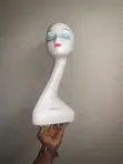 Mannequin Head for Wig Display - Used - 3
