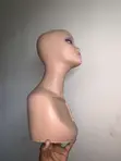 Mannequin Head for Wig Display - Medium Brown - 2