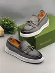 Boss Ash Grey Tassel Kiltie Loafer Sneakers - 2