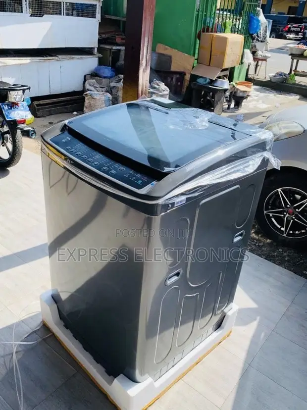 TCL 18kg Top Load Washing Machine - Gray - 1