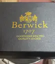 Quality Berwick Italian Leather Lace Shoe for Men (Sizes 40-45) - 2