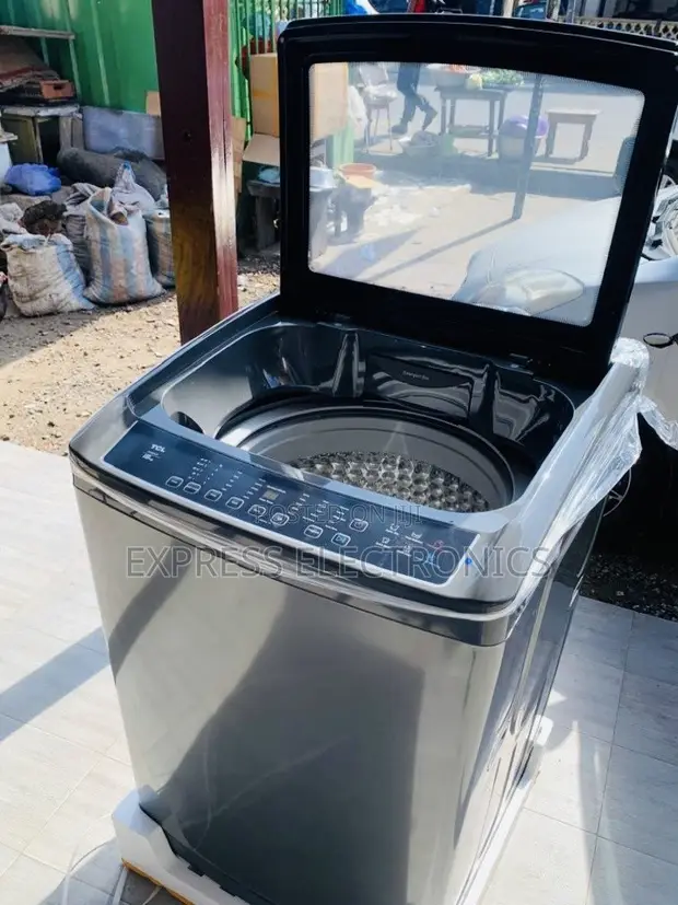 TCL 18kg F318tlg Top Load Washing Machine - Gray - 1