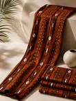 Beautiful African Print Fabric - Adire Style - 3