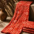 Beautiful African Print Fabric - Adire Style - 4