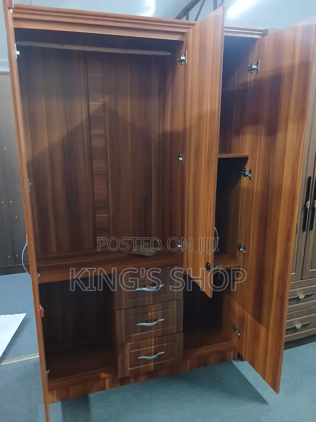 Brand New 3-Door Foreign Wardrobe - 1