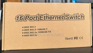 Network Switch 16 Port 10/100Mbps