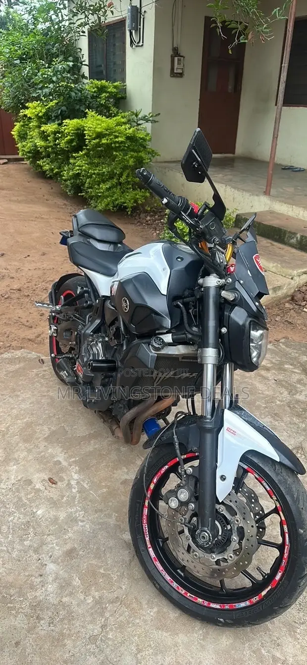Yamaha MT-07 2017 White - 1